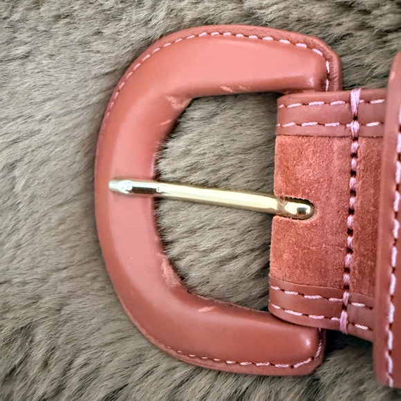 EUC - Sezane Barbara belt in Rosewood - size 85 - Picture 9 of 12